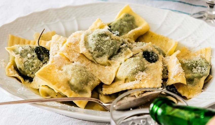 Spinach Ricotta Ravioli Recipe