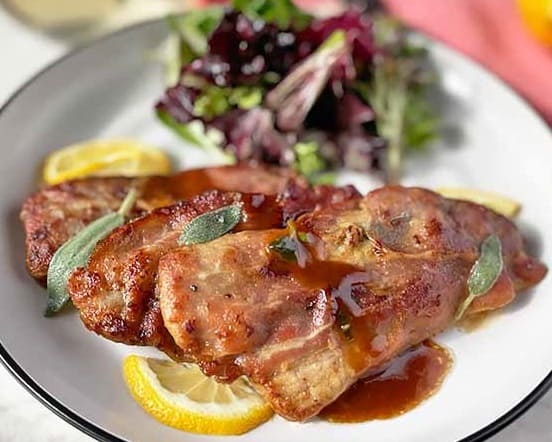 Saltimbocca alla Romana Recipe (Classic Italian Veal with Prosciutto & Sage)